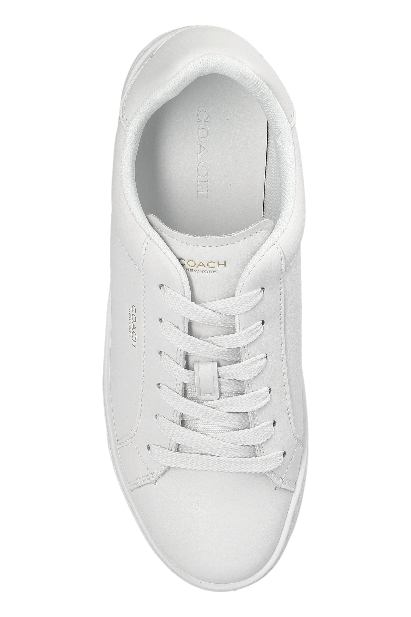 Coach white sneakers online